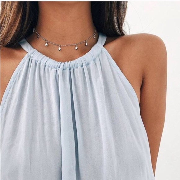 BESTSELLER ⭐️7-Star Dainty Choker in Silver Tone⭐️ - Picture 2 of 5